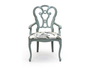 P CHANDELIER - Beech chair with armrests - Chair by Modonutti