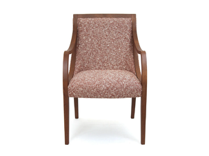 P ELEGANCE - Upholstered fabric chair with armrests - Chair by Modonutti