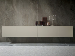 MH6 - Suspended wooden sideboard - Cabinet by MODULNOVA