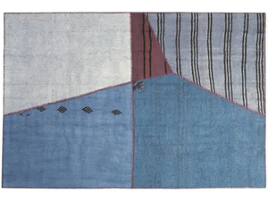 DEEP IN THE DARK - Rectangular handmade hemp rug - Rug by Mohebban