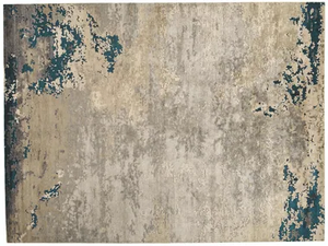 LOFT L170D - Patterned rectangular handmade Bamboo silk rug - Rug by Mohebban
