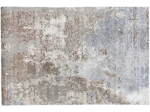 LOFT L305A - Patterned rectangular handmade Bamboo silk rug - Rug by Mohebban