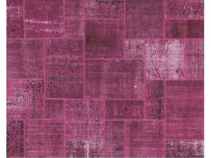 PATCHWORK FUCHSIA - Patchwork handmade rug - Rug by Mohebban