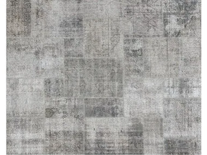 PATCHWORK LIGHT GRAY - Patchwork handmade rug - Rug by Mohebban