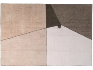 TERRE - Rectangular handmade hemp rug - Rug by Mohebban