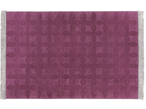 TWIGGY AUBERGINE - Hand-tufted rectangular wool rug - Rug by Mohebban