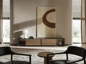 505 UP SYSTEM - Low wooden TV cabinet _ Molteni & C. - Cabinet by Molteni