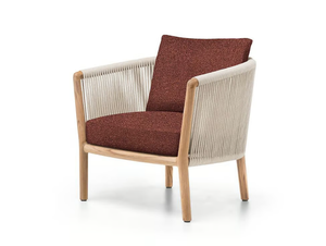 BOBOLI - Garden fabric easy chair _ Molteni & C. - Armchair by Molteni