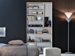 D.357.1 - Open wall-mounted multi-layer wood bookcase _ Molteni & C. - Cabinet by Molteni