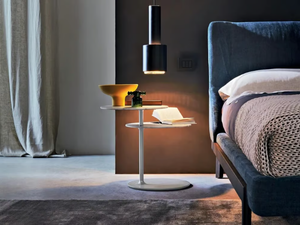 VICINO - Swivel marble side table _ Molteni & C. - Coffee table by Molteni
