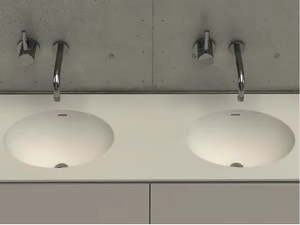 ELIPSE MODULE DOUBLE - Inset double oval washbasin - Washbasin by MOMA Design