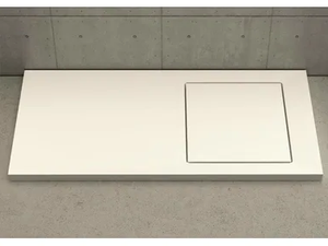 TOLOMEO - Built-in rectangular shower tray - Shower tray by MOMA Design