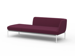 FAUNO FAU87 - Fabric day bed / end modular sofa element - Sofa by MOMENTI
