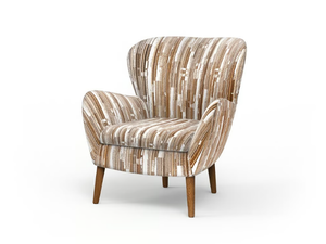 OTTAVIA OTT1 - Armchair with removable cover with armrests - Armchair by MOMENTI