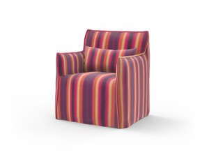 ROCHESTER RCS03 - Fabric armchair with removable cover - Armchair by MOMENTI