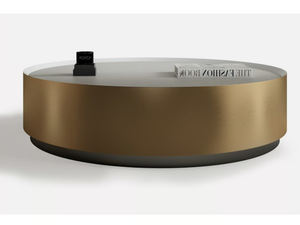 COFRE - Low round metal coffee table - Coffee table by MORADA