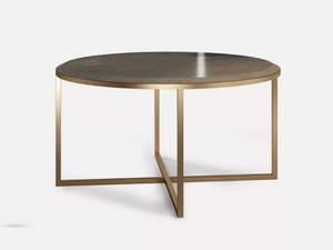 HOPE ROYAL - Round metal and marble coffee table - Coffee table by MORADA