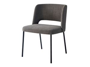 HARRI - Upholstered fabric chair - Chair by MORE
