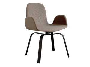 PEC - Swivel upholstered fabric chair - Chair by MORE