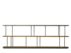 SALO - Open solid wood shelving unit - Cabinet by MORE