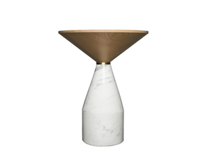 CINO - Round ash coffee table - Coffee table by Morelato