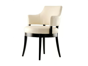 PASTILLE - Upholstered fabric chair with armrests - Chair by Morgan