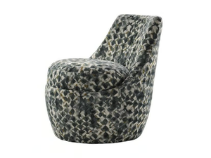 PIMLICO - Swivel fabric armchair - Armchair by Morgan