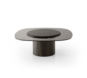 EGG - Wood and glass coffee table - Coffee table by Morica Design