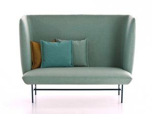 GIMME SHELTER - High-back fabric sofa with removable cover - Sofa by Moroso