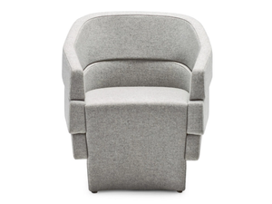 RIFT - Upholstered easy chair with armrests - Armchair by Moroso