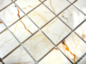 MARMO - 5835260 - Golden Cream marble mosaic - Wall tile-stone-brick by Mosaix