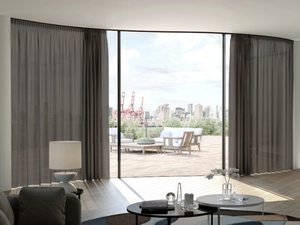ARCO 490 - Aluminium drapery track - Curtain by Mottura