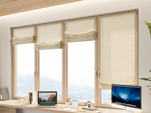 BASIC 441 - Aluminium roman blinds headrail - Curtain by Mottura