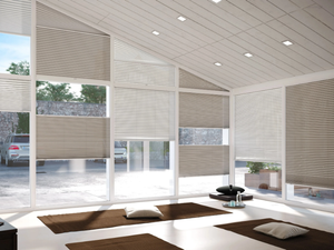 PLÌ 353/3 - Pleated blinds headrail - Curtain by Mottura