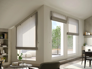 ROTARY 442 - Aluminium roman blinds headrail - Curtain by Mottura