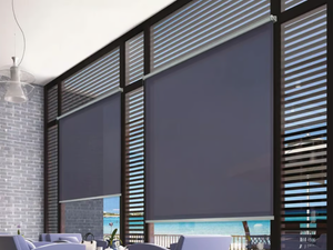 SIDEWINDER 8273 - Sun protection roller blind - Curtain by Mottura