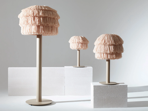 FRAN - Raffia table lamp - Table lamp by MOVIMENTO