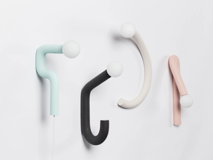 HOTEL LIGHT - Applique in Nylon and sand powder - Wall lamp by MOVIMENTO