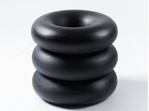 TIME OF ACTION 20-4 - Low wooden stool - Stool by MOVIMENTO