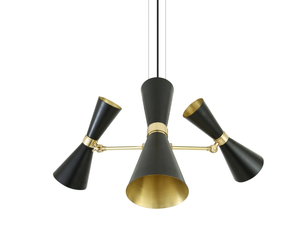CAIRO 3 Arm - LED chandelier - Ceiling lamp by mullan lighting