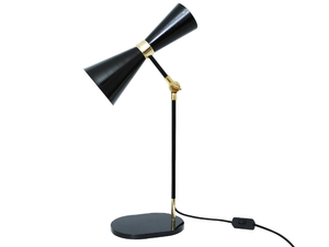 CAIRO - Handmade adjustable brass table lamp - Table lamp by mullan lighting