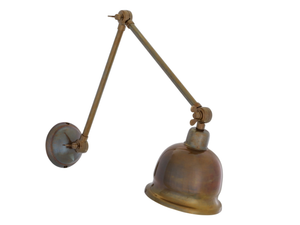 DALE - Adjustable brass wall lamp - Wall lamp by mullan lighting