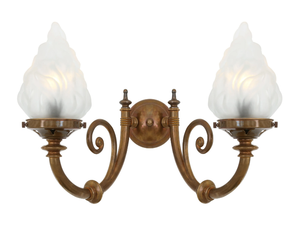 DARWIN 2 ARMS - Handmade wall light - Wall lamp by mullan lighting