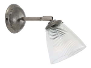 GADAR ART DECO HOLOPHANE WALL LIGHT - Handmade adjustable wall lamp - Wall lamp by mullan lighting