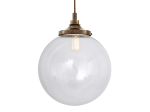 LAGUNA 35 - Handmade glass pendant lamp - Ceiling lamp by mullan lighting