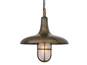 MIRA NAUTICAL - Brass pendant lamp - Ceiling lamp by mullan lighting