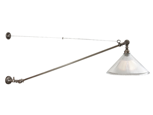 NYX ADJUSTABLE COOLIE GLASS WALL LIGHT - Handmade adjustable wall lamp - Wall lamp by mullan lighting