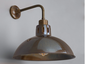 PARIS INDUSTRIAL - Handmade brass wall lamp - Wall lamp by mullan lighting
