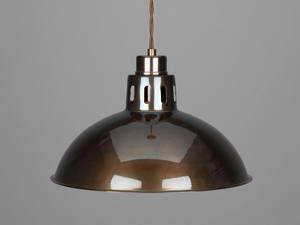 PARIS INDUSTRIAL PENDANT - Handmade brass pendant lamp - Ceiling lamp by mullan lighting