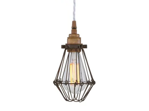 PRAIA BRONZE - Handmade brass pendant lamp - Ceiling lamp by mullan lighting
